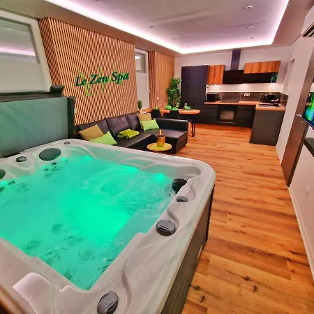 Zen Spa-4 Pers-jacuzzi-parking-clim-colmar Апартаменты *