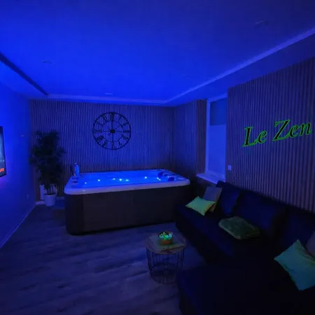 Zen Spa-4 Pers-jacuzzi-parking-clim-colmar
